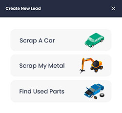 Create New Scrap Lead
